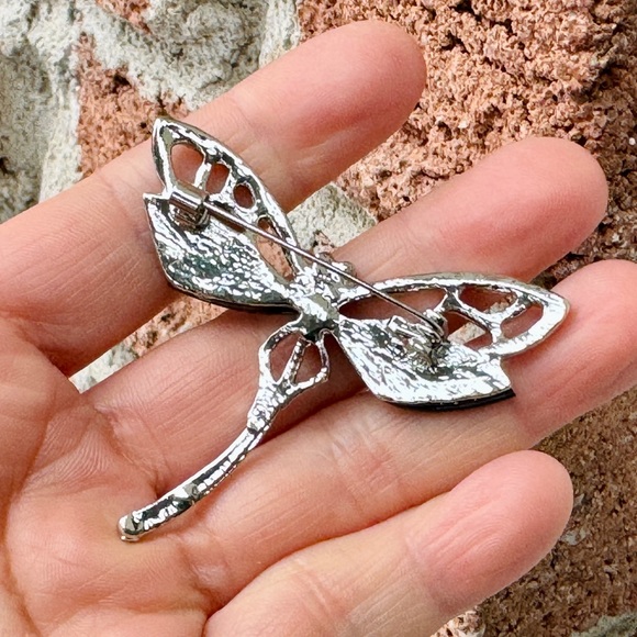 Natural Corlorful Abalone Dragonfly Brooch Dragonfly Brooch Dragonfly Pin - Picture 10 of 11